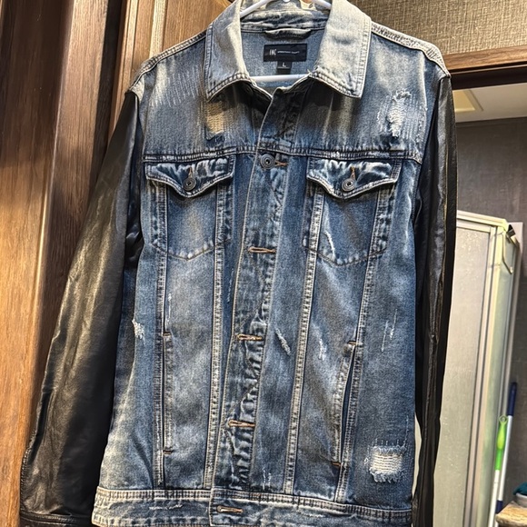INC International Concepts Denim Jacket - Picture 10 of 11